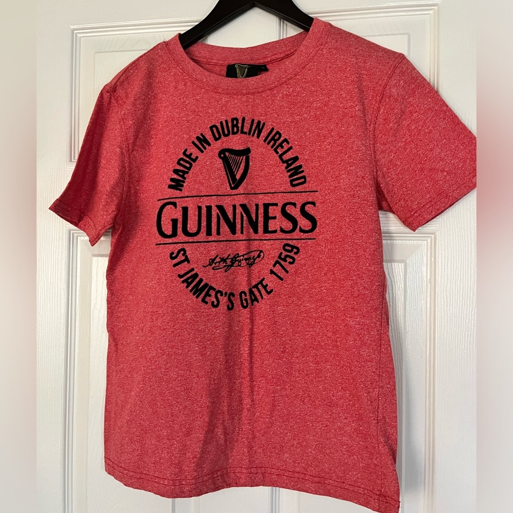 Red Guinness T-Shirt